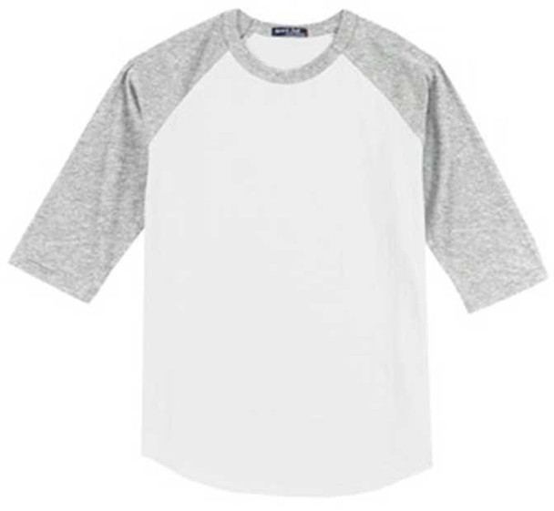 Youth Colorblock Raglan Jersey DRI-EQUIP Youth Long Sleeve Shirts
