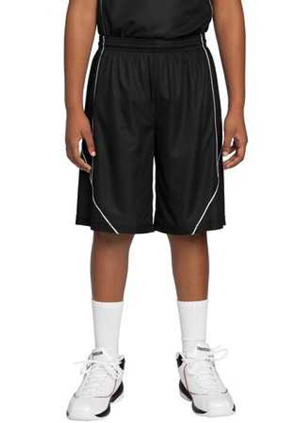 Youth PosiCharge™ Mesh Reversible Spliced Short DRI-EQUIP Apparel