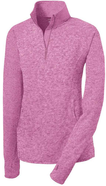 Ladies Sport-Wick Stretch 1/2-Zip Pullover DRI-EQUIP Womens Apparel