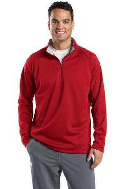 Mens Sport-Wick 1/4-Zip Fleece Pullover DRI-EQUIP Men's Jackets