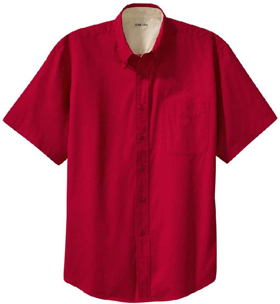 Joe's Men's Short Sleeve Button-Up Shirt Joe's USA Mens Apparel