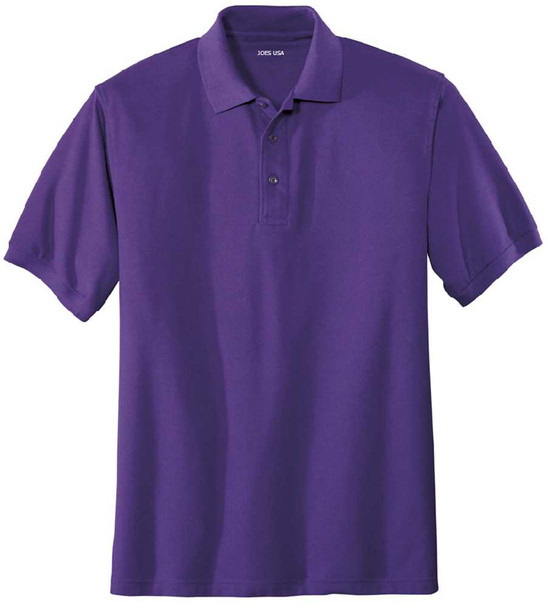 Mens Classic Silk Touch Polo Shirts in 36 Colors and Sizes: XS-6XL Joe's USA Polos and Knits