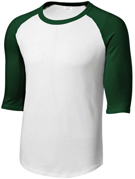 Youth 3/4 Sleeve Cotton Baseball Tee Shirts Joe's USA Youth Apparel