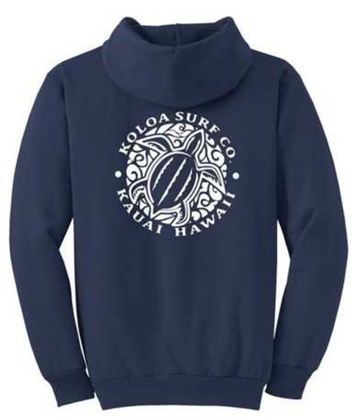 Koloa Surf Co. Hawaiian Turtle Logo Hoodies. Hooded Sweatshirts Koloa Surf Company Mens Apparel