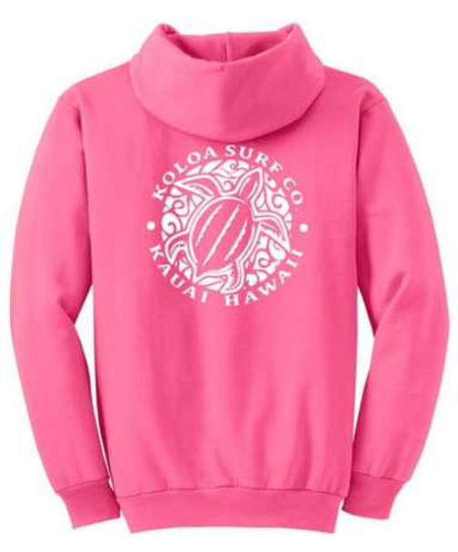 Koloa Surf Co. Hawaiian Turtle Logo Hoodies. Hooded Sweatshirts Koloa Surf Company Mens Apparel