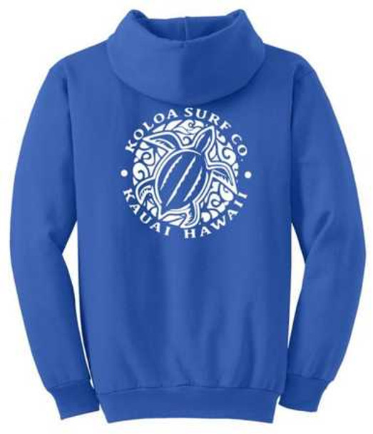 Koloa Surf Co. Hawaiian Turtle Logo Hoodies. Hooded Sweatshirts Koloa Surf Company Mens Apparel