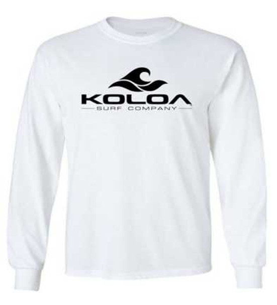 Koloa Surf Co. Classic Wave Youth Long Sleeve Heavyweight Cotton T-Shirts Koloa Surf Company Youth Long Sleeve Shirts