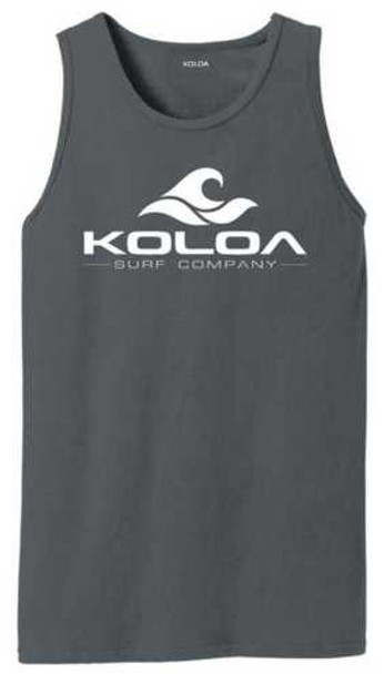 Koloa Surf Co. Classic Wave Logo Pigment-Dyed Tank Tops Koloa Surf Company Tank Tops