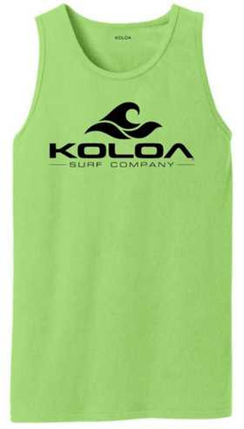 Koloa Surf Co. Classic Wave Logo Pigment-Dyed Tank Tops Koloa Surf Company Tank Tops