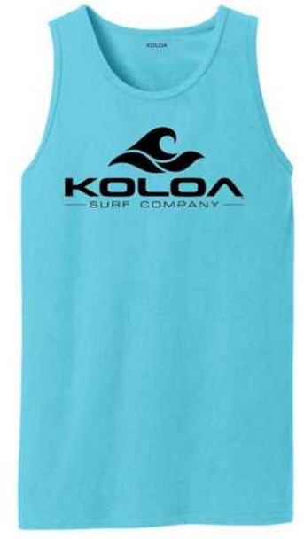 Koloa Surf Co. Classic Wave Logo Pigment-Dyed Tank Tops Koloa Surf Company Tank Tops