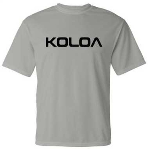 Koloa Surf Co. Original Koloa Text Logo Youth All Sport Moisture Wicking Athletic Shirts Koloa Surf Company Athletic Apparel