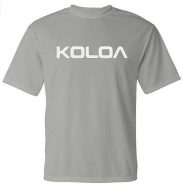 Koloa Surf Co. Original Koloa Text Logo Youth All Sport Moisture Wicking Athletic Shirts Koloa Surf Company Athletic Apparel