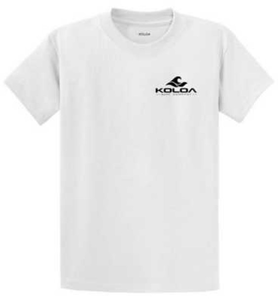 Koloa Surf Co. Classic 2-Sided Wave Logo Heavy Cotton T-Shirts Koloa Surf Company Mens Apparel