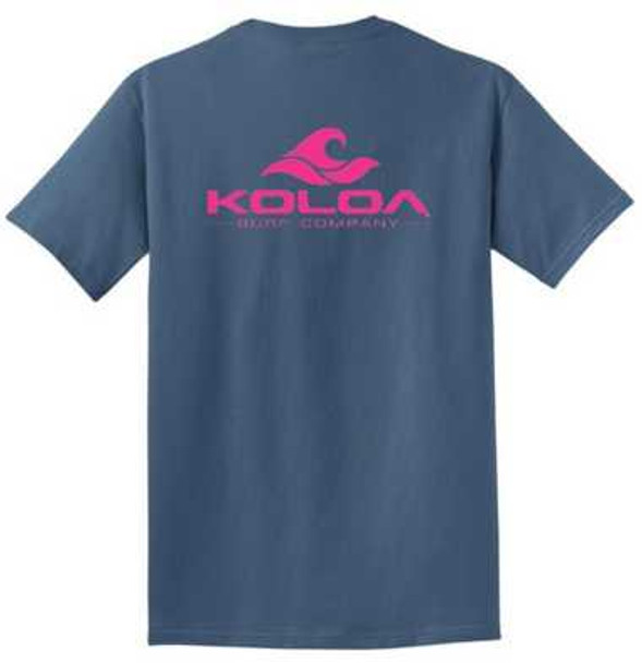 Koloa Surf Co. Classic Wave Logo Pigment-Dyed Incredibly Soft Tees Koloa Surf Company Men's Shirts