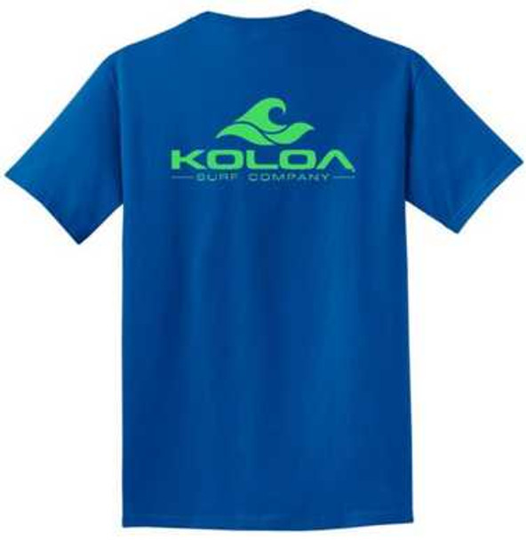 Koloa Surf Co. Classic Wave Logo Pigment-Dyed Incredibly Soft Tees Koloa Surf Company Men's Shirts