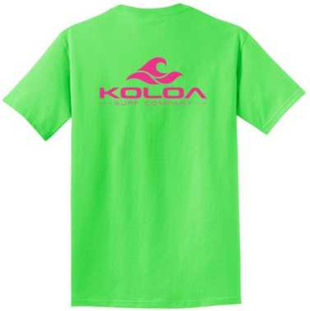 Koloa Surf Co. Classic Wave Logo Pigment-Dyed Incredibly Soft Tees Koloa Surf Company Men's Shirts