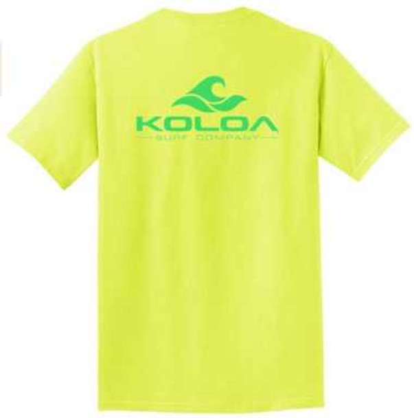 Koloa Surf Co. Classic Wave Logo Pigment-Dyed Incredibly Soft Tees Koloa Surf Company Men's Shirts