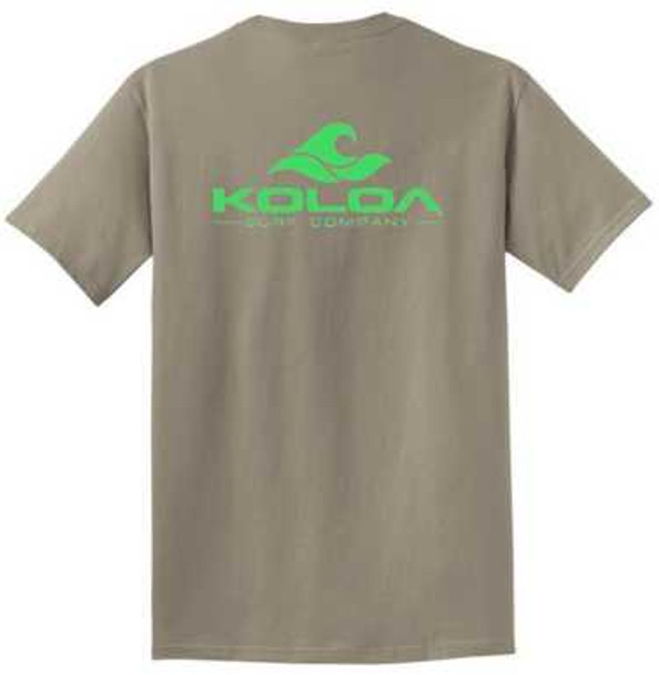 Koloa Surf Co. Classic Wave Logo Pigment-Dyed Incredibly Soft Tees Koloa Surf Company Men's Shirts