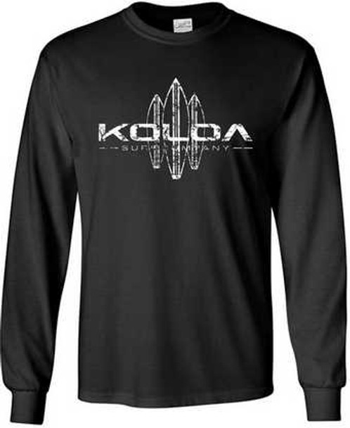 Koloa Surf Co. Vintage Surfboard Long Sleeve T-Shirt Koloa Surf Company Men's Shirts