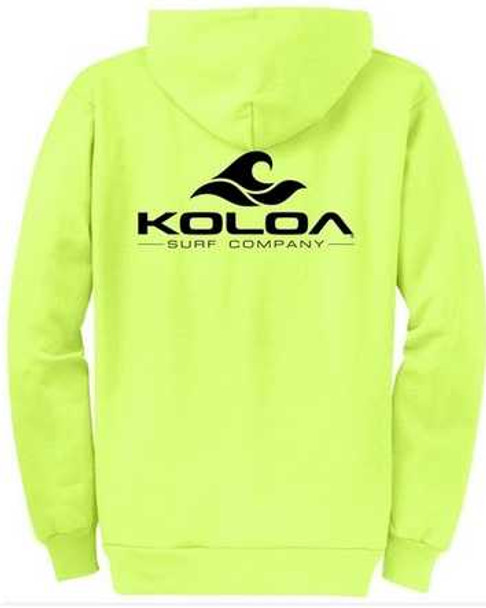 Koloa Surf Co. Full Zipper Wave Logo Hoodie Koloa Surf Company Sweatshirts