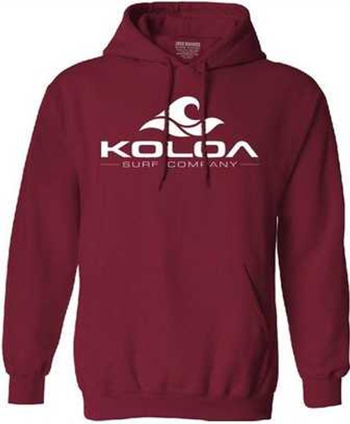 Koloa Surf Co. Wave Logo Hoodies - Hooded Sweatshirts Koloa Surf Company Mens Apparel