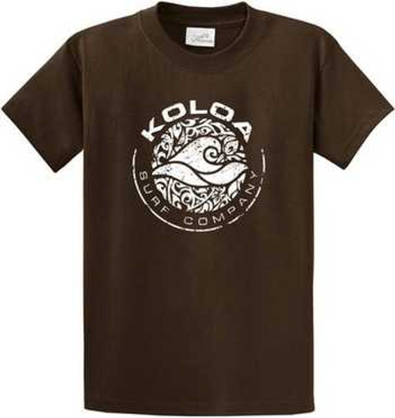 Koloa Surf Co. Circle Wave Logo T-Shirts Koloa Surf Company Men's Shirts