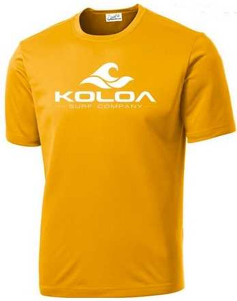 Koloa Surf Co. Wave Logo Moisture Wicking Athletic All Sport Training Tees Koloa Surf Company Men's Shirts