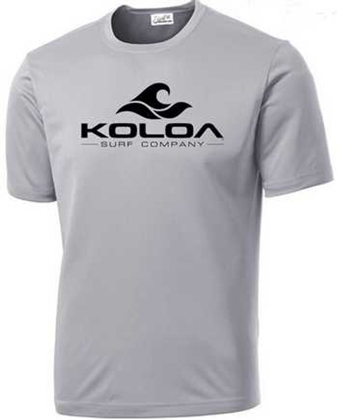 Koloa Surf Co. Wave Logo Moisture Wicking Athletic All Sport Training Tees Koloa Surf Company Men's Shirts