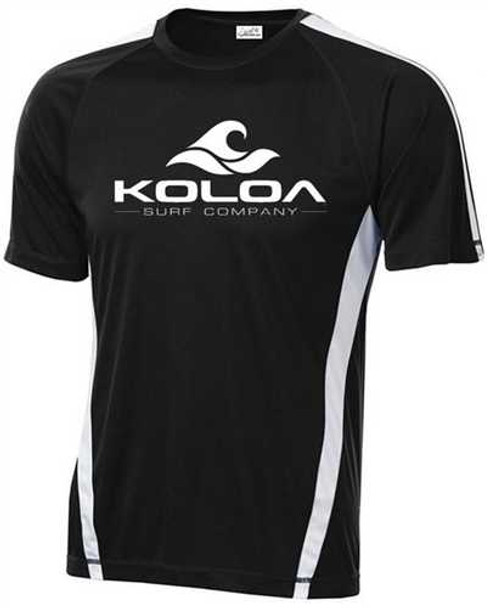 Koloa Surf Co. Wave Logo Moisture Wicking Athletic All Sport Training Tees Koloa Surf Company Men's Shirts