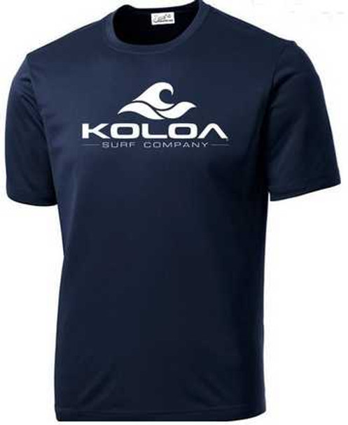 Koloa Surf Co. Wave Logo Moisture Wicking Athletic All Sport Training Tees Koloa Surf Company Men's Shirts