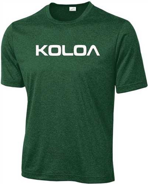 Koloa Surf Co. Text Logo Moisture Wicking All Sport Athletic Training Tees Koloa Surf Company Men's Shirts