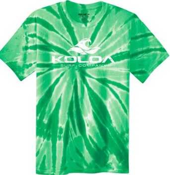 Koloa Surf Co. Vintage Wave Colorful Tie-Dye T-Shirt Koloa Surf Company Men's Shirts