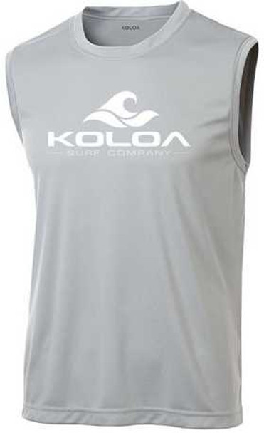 Koloa Surf Co. Classic Wave Logo Moisture Wicking Sleeveless T-Shirt Koloa Surf Company Mens Apparel