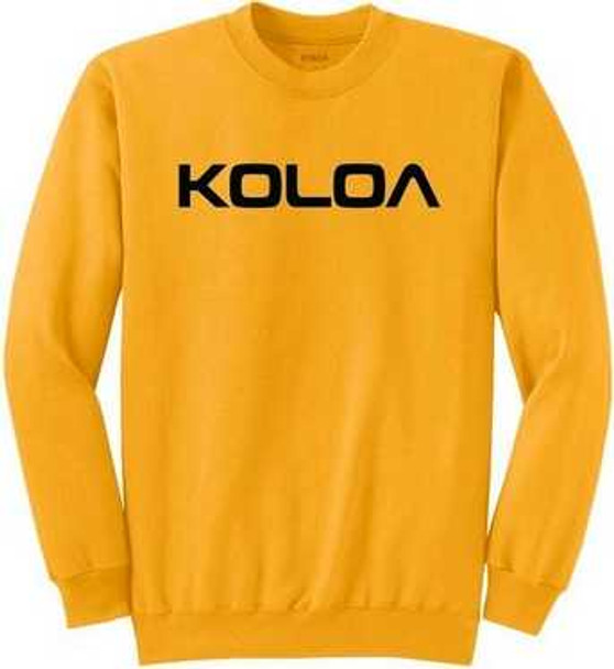 Koloa Surf Co. Text Logo Soft & Cozy Classic Crewneck Sweatshirt Koloa Surf Company Sweatshirts