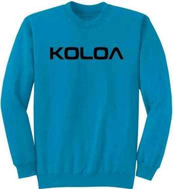 Koloa Surf Co. Text Logo Soft & Cozy Classic Crewneck Sweatshirt Koloa Surf Company Sweatshirts