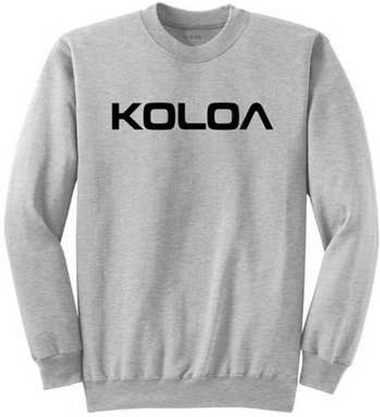 Koloa Surf Co. Text Logo Soft & Cozy Classic Crewneck Sweatshirt Koloa Surf Company Sweatshirts