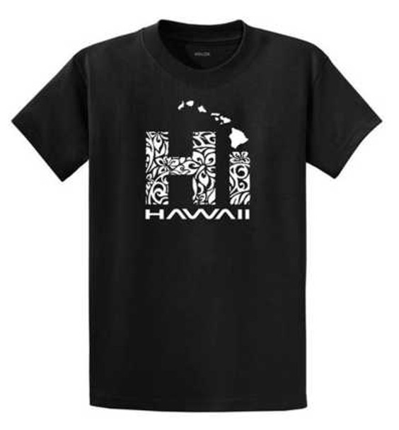 Koloa Surf Co. Hawaiian Islands Tribal Hi Hawaii Shirts in Regular, Big & Tall Koloa Surf Company Men's Shirts