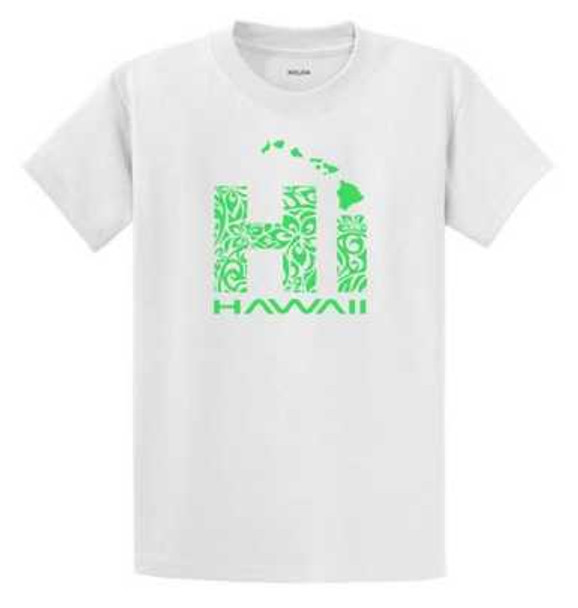 Koloa Surf Co. Hawaiian Islands Tribal Hi Hawaii Shirts in Regular, Big & Tall Koloa Surf Company Men's Shirts