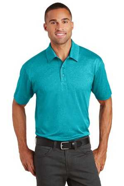 Joe's USA Mens Trace Heather Moisture Wicking Golf Polos in Sizes: XS-4XL Joe's USA Joe's USA Best Selling Polos