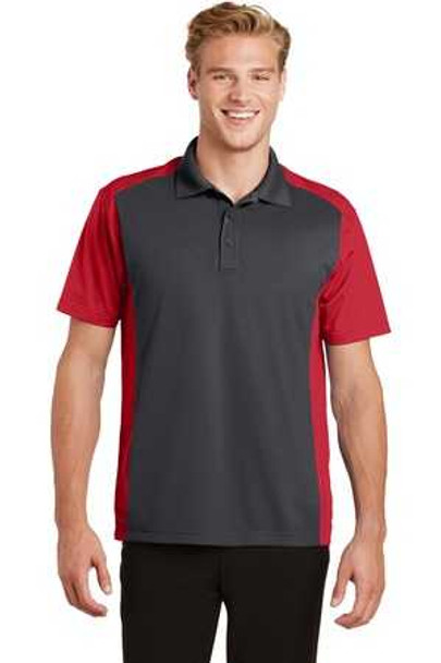 Men's Colorblock Micropique Sport-Wick Polo DRI-EQUIP Mens Apparel