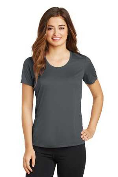 Ladies PosiCharge Elevate Scoop Neck Tee DRI-EQUIP Shirts