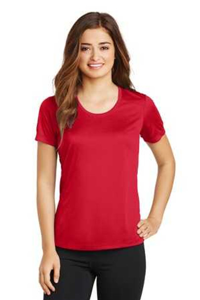 Ladies PosiCharge Elevate Scoop Neck Tee DRI-EQUIP Shirts