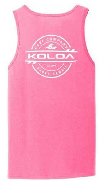 Koloa Surf 2-Sided Thruster Logo Tank Tops Koloa Surf Company Mens Apparel