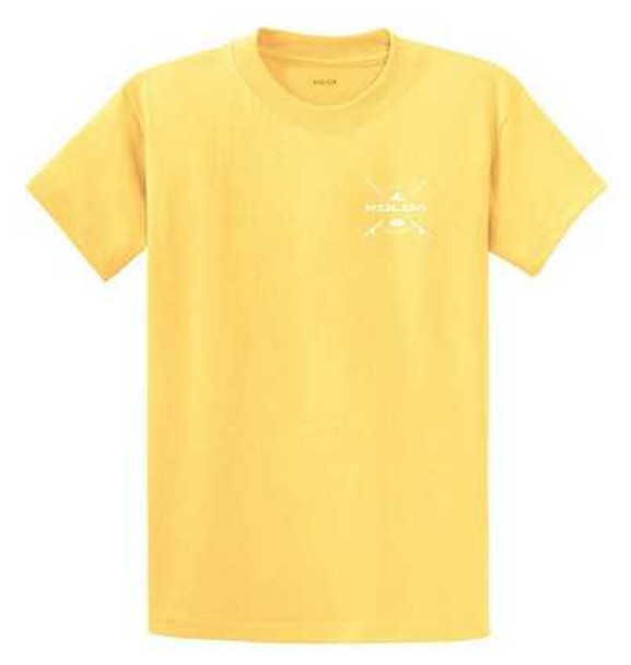 Koloa Surf Cross Boards Logo Heavy Cotton T-Shirts. Regular, Big and Tall Sizes Koloa Surf Company Mens Apparel