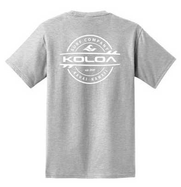 Koloa Surf Co. Thruster Logo Pocket T-Shirts in Regular, Big & Tall Sizes Koloa Surf Company Men's Shirts