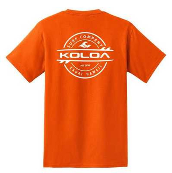 Koloa Surf Co. Thruster Logo Pocket T-Shirts in Regular, Big & Tall Sizes Koloa Surf Company Men's Shirts