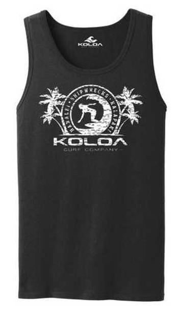 Koloa Surfer Girl Logo Mens Tank Tops. Adult Sizes: S-4XL Koloa Surf Company T-Shirts