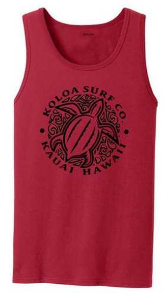 Koloa Surf Co. Hawaiian Honu Turtle Logo Tank Tops. Adult Sizes: S-4XL Koloa Surf Company T-Shirts