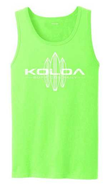 Koloa Surf Co. Vintage Surfboard Logo Tank Tops. Adult Sizes: S-4XL Koloa Surf Company T-Shirts