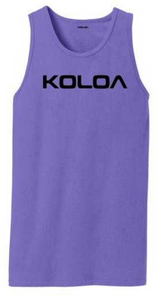 Koloa Surf Co. Text Logo Pigment-Dyed Tank Tops in Sizes S-4XL Koloa Surf Company Tank Tops